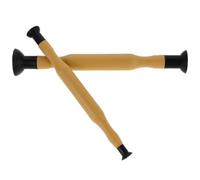 OUNONA Outil de Rodage de Soupapes Manuel Lot de 2 Caoutchouc et Plastique Compact et Léger Outil de Réparation Pneumatique pour Soupapes de Moteur Automobile Usage Professionnel et