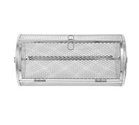 OUNONA Panier Rôtissoire en Acier Inoxydable pour Four Électrique, Cage de Cuisson Rotative sans Grill, Accessoire la Cuisine Polyvalent pour Barbecue, Friture et Pâtisserie, Compatible