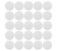 OUNONA Papier Filtre Qualitatif en Fibre de Coton 7 Cm Rond Blanc Vitesse Moyenne, 200 Pièces pour Expériences Chimiques et Filtration D'eau Trouble
