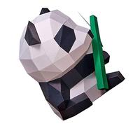 OUNONA Papier Panda Modèle Stereoscopique DIY Origami pour Décoration et pour Décor Intérieur
