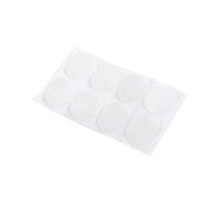 OUNONA Patch de saxophone ténor antichoc 8 pièces en silicone blanc pour embouchure de saxophone alto, protection buccale et réduction des vibrations pour instrument à vent