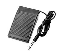 OUNONA Pédale Alimentation Portable pour Machine à Tatouer Interrupteur Pied Antidérapant Kit Compact pour Contrôle de Double Source Énergie
