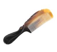 OUNONA Peigne Corne Naturelle de Bétail Peigne Pratique pour Coiffage et Massage Design Élégant et Durable Environ Avec Texture Naturelle et Poignée pour Usage Couleur Couleur Aléatoire
