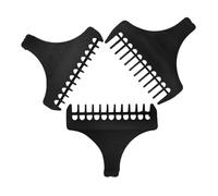 OUNONA Peigne Limiteur Tondeuse à Cheveux 3 Pièces 1 MM 1,5 MM Accessoire Coiffure Élastique Professionnel Utilisation Salon Peigne à L'Usure