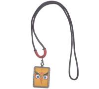 OUNONA Pendentif Vintage Délicat de Collier à Breloque, Alliage Plaqué Bronze, Chaîne de Cou pour Femmes, Décoration Suspendue Élégante, Petit Format Carré pour Festival et Usage Quotidien