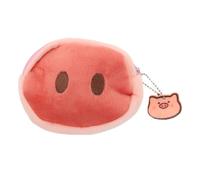 OUNONA Petit Porte Peluche Forme de Nez de Cochon Multi Usage pour Clés et Petits Objets Compact et pour Femmes