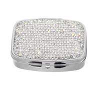 OUNONA Petit Récipient À Avec Matériaux, Pilulier Élégant Pour Le Voyage, Boîte De Rangement Pour Bijoux Avec Compartiments Séparés
