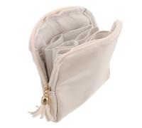 OUNONA Petite Pochette de Voyage pour Bijoux Mini Étui de Voyage à Compartiments Organisateur de Rangement Compact et Quotidien