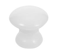 OUNONA Pierre De Massage Forme De Champignon Masseur De Pierre Pour Tête De Champignon Outil De Grattage Rond Blanc