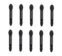 OUNONA Pinceau à Paupières Jetable 10pcs Noir Pour Maquillage Applicateur Éponge Pratique Pour Fard à Paupières Fêtes Et L'utilisation Quotidienne