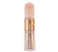 OUNONA Pinceaux de Maquillage Rétractables Multifonctions Tête en Silicone Souple Manche Télescopique Compact Couleur Rose Doré Ensemble Portable pour Voyage avec Étui Présent