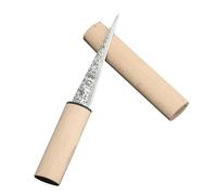 OUNONA Pique Glace Acier Affiné avec Manche Ergonomique Outil de Bar pour Éclater et Tailler la Glace pour Cocktails Usage Domestique et Professionnel