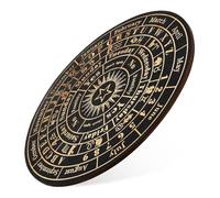 OUNONA Planche de Pendule pour Divination Tableau Métaphysique avec Claires Accessoire Spirituel Décoratif pour Maison et Exploration Spirituelle