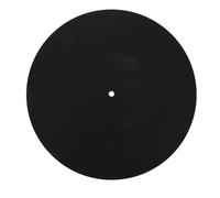 OUNONA Plaque de Protection pour disques en Feutre Antistatique pour vinyles 7 Pouces, réduction des Vibrations et des bruits de Fond pour platines Vintage et Hi-FI