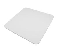 OUNONA Plateau carré de Table Basse, Plateau de Remplacement Blanc pour Table d'appoint de Salon, Panneau de 39,6 x 39,6 cm (15,6 x 15,6 Pouces) pour Chambre et entrée