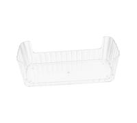 OUNONA Plateau De Rangement pour Étagères Transparent Organiseur pour Armoire De Salle De Bain