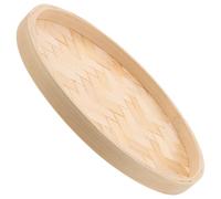 OUNONA Plateau Rond Bambou Tressé Main Panier Mural Suspendu pour Décoration Intérieure Présentation Alimentaire Et Événements