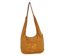 OUNONA Pochette à Bandoulière pour Femmes Paquet en Tissu Grand Espace de Rangement Vie Accessoire Design Élégant