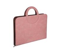 OUNONA Pochette Porte-documents de Grossesse 30 Feuilles avec Fermeture Éclair et Poignée, Format A4 30 Feuilles en Pu et A5 10 Feuilles, Suivi de Grossesse Lors des Visites à