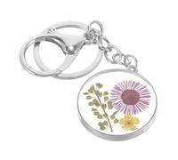 OUNONA Porte Clés Fleur Pressée et Multifonction Charm Sac à Main pour Adolescentes Décoration pour Clés et Sacs Accessoire Pratique pour Fêtes et Usage