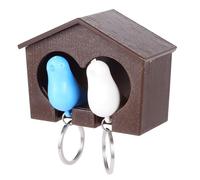 OUNONA Porte-clés Suspendu De Nichoir pour Oiseaux Décoratif 1 Pièce Facile à Installer pour Maison Romantique Accessoire De Décoration Murale