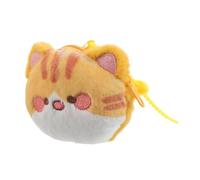 OUNONA Porte Peluche Chat Mignon avec Porte Clés Accessoire Pratique et Adorable pour Écouteurs et Petits Objets pour Usage