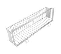 OUNONA Porte-ustensiles Acier Inoxydable Égouttoir pour Vaisselle Panier de Rangement pour Couverts Usage Domestique et Professionnel