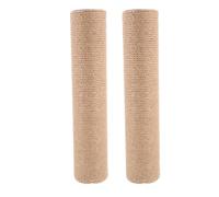 OUNONA Poteau à Griffer pour Chat en Sisal 2pcs Accessoires de Remplacement pour Arbre à Chat pour Exercice Montage DIY Usage Intérieur