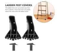 OUNONA Protection Antidérapante pour Échelle Multi-fonctions Noir Résistant à Haute Température Stabilité Renforcée pour Escabeau et Échelle Set pour Sécurité et Protection des Sols