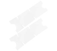 OUNONA Protection des Manivelles en TPU pour Vélo de Route, Film Transparent Solide pour Protéger Bras de Manivelle et Plateau, 2 Feuilles Incluses