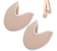 OUNONA Protège-orteils Ballet Sebs Antidérapant Souple Couvre-demi-pad Pied Danse Classique Flexible Beige