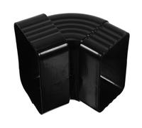 OUNONA Raccord de de Gouttière en Alliage D’Aluminium 65° Coude Ondulé 60X80 MM Adaptateur pour Canalisation Pluie Pièces et Accessoires pour Gouttières