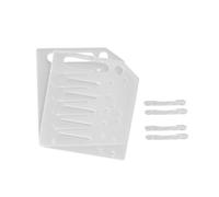 OUNONA Rack pour Disque Dur 3,5 Pouces Transparent 6 Couches DIY, Support De Disque Dur Multifonctionnel, Rangement Informatique Bureau, Structure en Plastique Résistant, Usage Externe Et Interne