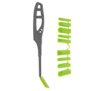 OUNONA Racleur à Colle pour Verre Réutilisable Multi-Angle Outil de Grattage pour Calfeutrage en Plastique Solide Kit de Scellement des Joints pour Salle de Bain et Carrelage