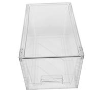OUNONA Rangement Empilable Transparent Détachable Bac De Rangement pour Cosmétiques Et Petits Objets