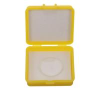 OUNONA Réticule micrométrique Rond en Verre pour microscopes, C2 19 mm | Micromètre à oculaire haute transparence avec lame d'étalonnage de précision pour études cellulaires et pathologiques