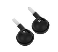 OUNONA Roues de Rechange pour Poussette Bébé, 2pcs, Rotation Multidirectionnelle Silencieuse, Installation Facile en Pp, Adaptées pour Chaise Bébé et Poussette la Maison