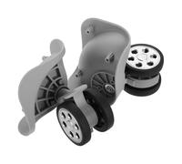 OUNONA Roues de Remplacement pour Valise Nylon Robuste Silencieuses et Résistantes Accessoires pour Chariot Bagages Roues Spinner Légères pour Trolley