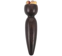 OUNONA Rouleau Massage Yeux Bois de Santal Naturel Outil Portatif Multifonction pour Soins Contour des Yeux Massage Acupression Doux Anti-Poches Compact et Léger pour Voyage