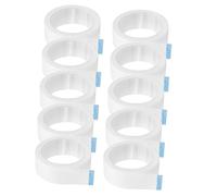 OUNONA Ruban Adhésif pour Extensions de Cils 10 Pcs 9m X 1,2 Cm Tissu Non Tissé Respirant Doux Professionnel Salon Maquillage