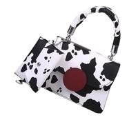 OUNONA Sac Bandoulière Carré à Chaîne Pochette Petite Femme Sac à Main Original Décontracté