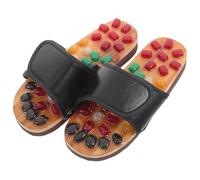 OUNONA Sandales de Réflexologie Plantaire Semelle Transpirante, Chaussures de Massage pour Jambes Lourdes et Quotidien