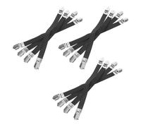 OUNONA Sangles de Maintien et Clips pour Housse de Table à Repasser, 12 Pièces Antidérapantes, Accessoires Réglables pour Repassage à Domicile Résidence