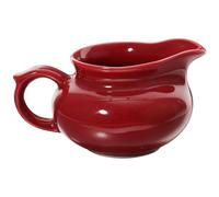 OUNONA Saucière Céramique Décorative avec Bec Verseur Lisse Pot à Sauce Multifonction pour Condiment Sauce Soja et Jus Accessoire de Cuisine Léger et Pratique