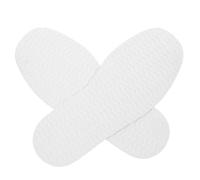 OUNONA Semelles de Remplacement Antidérapantes Caoutchouc Blanc Amortissement Du Bruit Résistantes à Usure Ajustables et Silencieuses pour Réparation de Chaussures