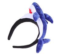 OUNONA Serrage-Tête en Tissu Créatif Shark Accessoire Photo Unique Intéressant pour Adultes et Garçon et Filles pour Fêtes et Déguisements Confortable et Solide