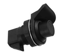OUNONA Serrure à Bouton-poussoir sans Clé Plastique et Acier Inoxydable Verrou de Porte pour Placard Tiroir Bateau et Camping-car Fermeture Sécurisée et Pratique