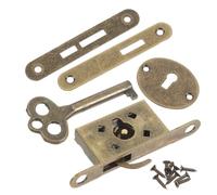 OUNONA Serrure Invisible Vintage pour Boîte à Bijoux Serrure Cabinet avec Clé Installation Facile Protection Renforcée