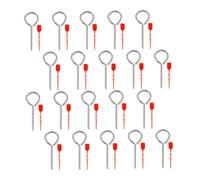 OUNONA Set de Goupilles de Remplacement pour Extincteur Verrou de Sécurité Broche pour Équipement Anti-incendie Accessoires Fiables pour Usage Commercial et Public