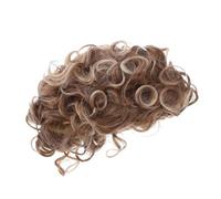 OUNONA Short Curly Synthetic Wig For Women Natural Look Heat Resistant Fiber Easy Styling Short Wavy Hair For Daily Wear Parties And Cosplay